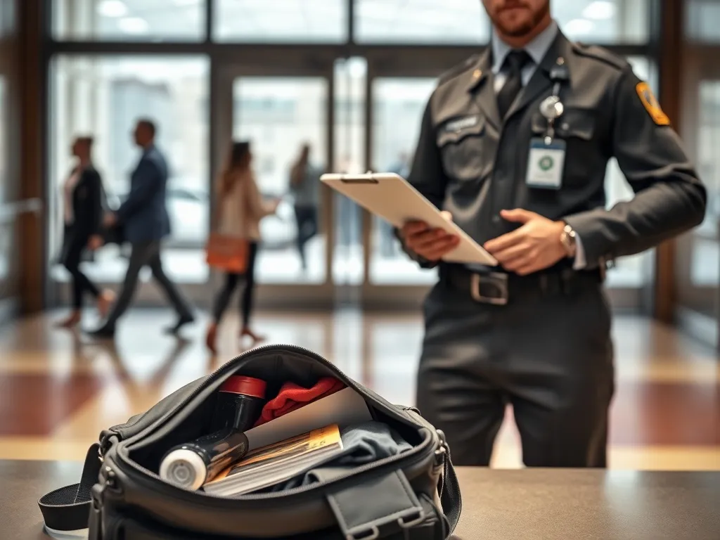 Czy pracownik ochrony może kontrolować torby? Przepisy i praktyka