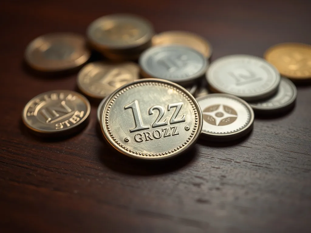 Ile waży 1 grosz? Odpowiedź na to pytanie